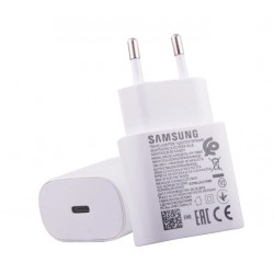 ORYGINALNA WTYCZKA SIECIOWA USB SAMSUNG TYP C QUICK 25W 2A EP-TA800EBE biała