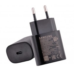 WTYCZKA SIECIOWA USB SAMSUNG TYP C QUICK 25W 2A EP-TA800EBE czarna
