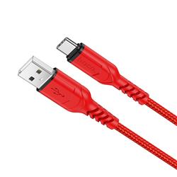 KABEL USB TYP C HOCO X59 2.4A 1m czerwony-55310