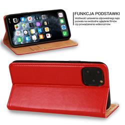 KABURA BOOK SPECIAL SKÓRA IPHONE 7 / 8 / SE 2020 / SE 2022 czerwona-43161