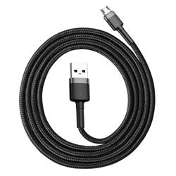 KABEL USB/MICRO BASEUS CAFULE CABLE NYLONOWY QC3.0 2.4A 1m czarno-szary 46787
6953156280335
BRA013013-24433