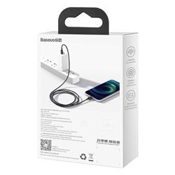 KABEL USB-C/LIGHTNING BASEUS SUPERIOR 20W 1m czarny
bra010735
6953156205307-53441