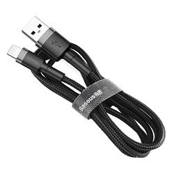 KABEL USB/LIGHTNING BASEUS CAFULE QC3.0 1.5A 2m czarno-szary
46810
6953156275010
BRA008185-33240