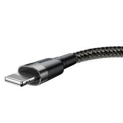KABEL USB/LIGHTNING BASEUS CAFULE QC3.0 1.5A 2m czarno-szary
46810
6953156275010
BRA008185-33241