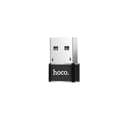 ADAPTER HOCO OTG USB / TYP C UA6 czarny-68335