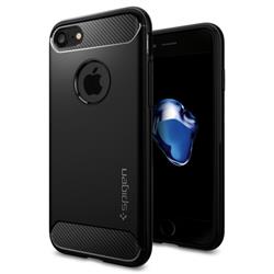 SPIGEN RUGGED ARMOR IPHONE SE 2020 czarny 
8809685628996-52361