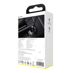 ŁADOWARKA SAMOCHODOWA BASEUS 2xUSB 4.8A 24W z LCD szara
56057
6953156215399 w-47056