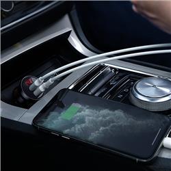 ŁADOWARKA SAMOCHODOWA BASEUS 2xUSB 4.8A 24W z LCD szara
56057
6953156215399 w-47059