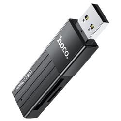 CZYTNIK KART PAMIĘCI HOCO HB20 2w1 USB 2.0-46022