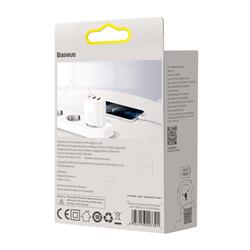 ŁADOWARKA SIECIOWA BASEUS 2xUSB USB-C 30W 3A biała
76968
6953156207301 w
BRA012284-55369