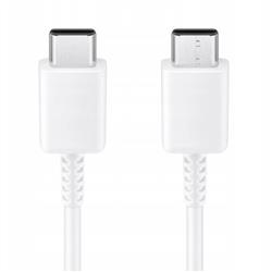 ORYGINALNA ŁADOWARKA SIECIOWA SAMSUNG TA800 USB - C SUPER FAST 25W   KABEL DA705BBE TYP C biała-49389