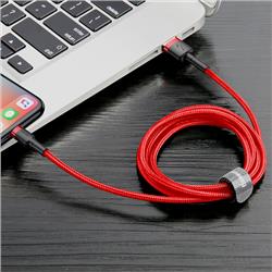 KABEL USB/LIGHTNING BASEUS CAFULE QC3.0 1.5A 2m czerwony
46809
6953156275003-33235