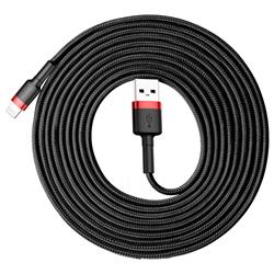 KABEL USB/LIGHTNING BASEUS CAFULE CABLE NYLONOWY QC3.0 2A 3m czarno-czerwony 51805
6953156296312 w
BRA008187-32009