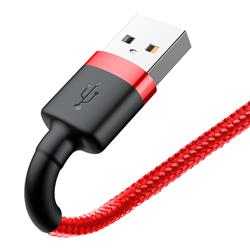 KABEL USB/LIGHTNING BASEUS CAFULE Q3.0 2.4A 1m czerwony
46805
6953156274969-33913