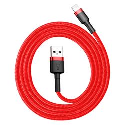 KABEL USB/LIGHTNING BASEUS CAFULE Q3.0 2.4A 1m czerwony
46805
6953156274969-33915