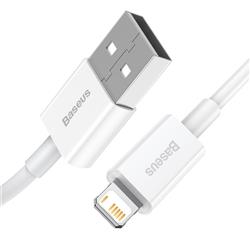 KABEL USB/LIGHTNING BASEUS SUPERIOR 2.4A 0,25m biały
69053
6953156205390-50093