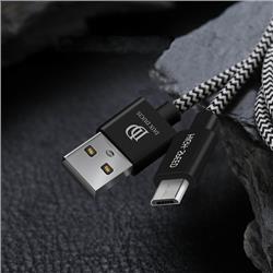 KABEL USB / MICRO USB DUX DUCIS K-ONE NYLONOWY 2.1A 3m czarny 45645
6934913094198-24578