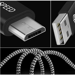 KABEL USB / MICRO USB DUX DUCIS K-ONE NYLONOWY 2.1A 3m czarny 45645
6934913094198-24579