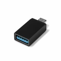 ADAPTER USB OTG MICRO USB REVERSE czarny-31641