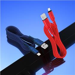 KABEL USB LIGHTNING HOCO X59 2.4A 1m niebieski-55295