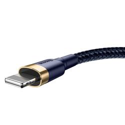 KABEL USB/LIGHTNING BASEUS CAFULE Q3.0 2.4A 1m niebiesko - złote
6953156290754
bra008181-64439