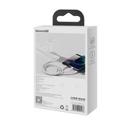 KABEL MICRO / LIGHTNING / USB-C BASEUS SUPERIOR  3w1 3.5A 1.5m biały
69057
6953156205536-53436