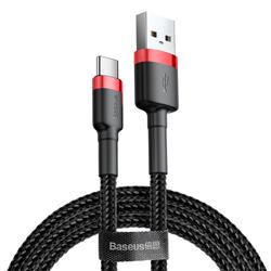 KABEL USB/USB-C BASEUS CAFULE QC3.0 2A 3m czarno-czerwony
51809
6953156296350-38523