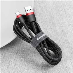 KABEL USB/USB-C BASEUS CAFULE QC3.0 3A 0,5m czarno-czerwony
46793
6953156278172
BRA006960-48221