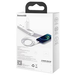 KABEL USB/LIGHTNING BASEUS SUPERIOR 2.4A 2m biały
6953156205468-64447