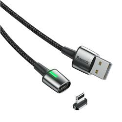 KABEL USB/LIGHTNING BASEUS ZINC 2m 1,5A czarny
51709
6953156294752-43096