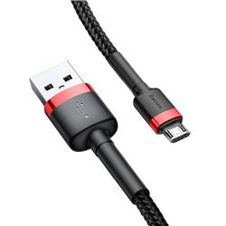 KABEL USB/MICRO BASEUS CAFULE QC3.0 2.4A 0,5m czarno-czerwony
46785 
6953156280311 w-48212