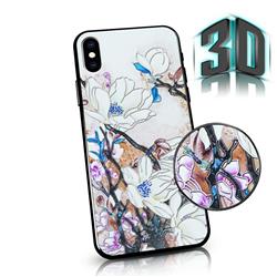 POKROWIEC FLOWER 3D SAMSUNG M21 / M30s biały-40944