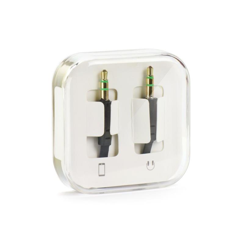 ADAPTER AUDIO JACK 3,5 mm / AUDIO JACK 3.5mm czarny box-68903