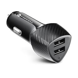 ŁADOWARKA SAMOCHODOWA FORCELL CARBON 2 X USB 17W 2A czarna
CC50-2A17W-69030
