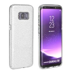 FUTERAŁ SHINING SAMSUNG A6 2018 srebrny-23443