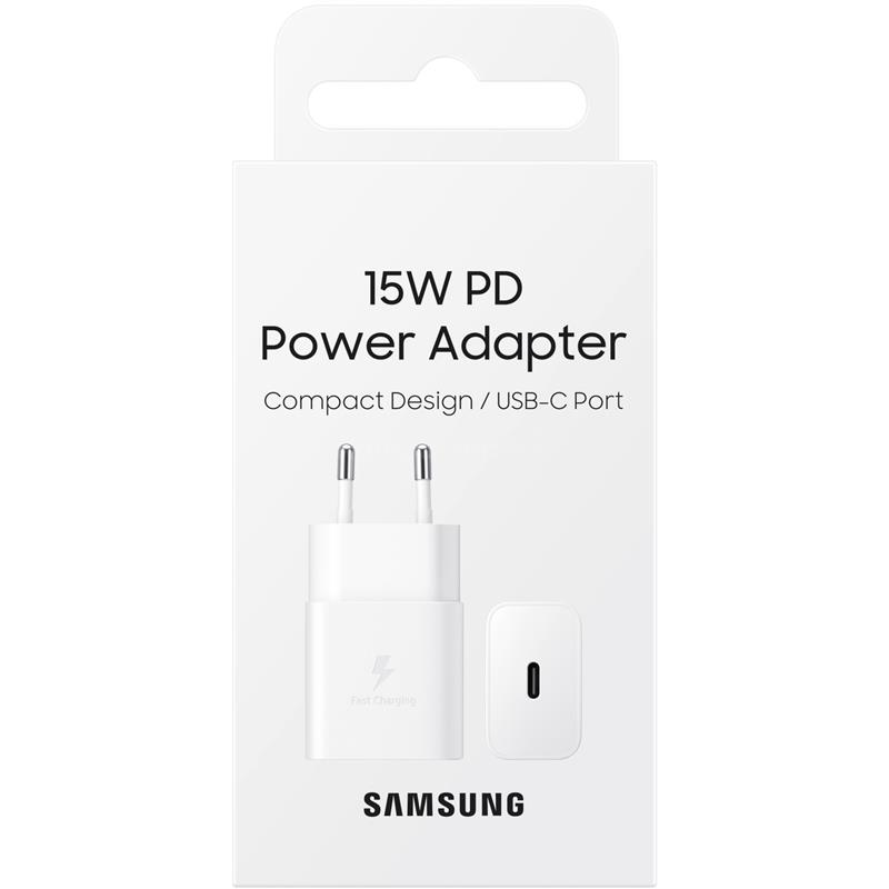 WTYCZKA SIECIOWA USB SAMSUNG TYP C 15W EP-T1510 biała-70355