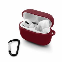 PUDEŁKO SILIKONOWE AIRPODS 2GEN/1GEN box burgund
Z KARABIŃCZYKIEM
5902537090088-70412