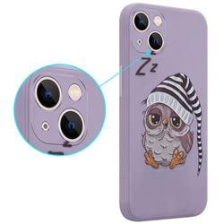 OWL SLEEPY SAMSUNG A22 5G fiolet-56571