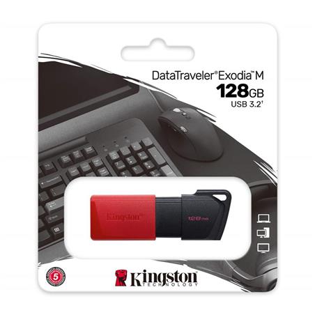 PENDRIVE KINGSTON EXODIA M DT 128GB czerwony
akksgpenkin00052-71112