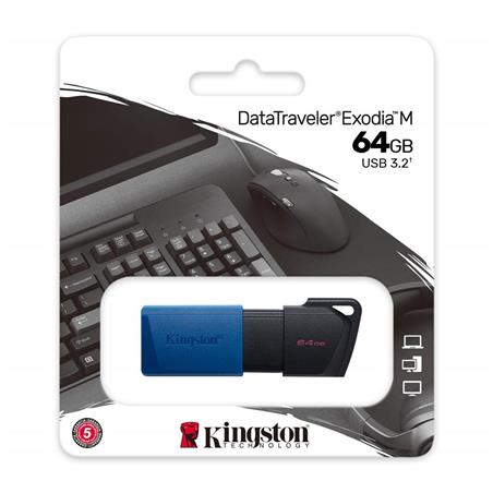 PENDRIVE KINGSTON EXODIA M DT 64GB niebieski
akksgpenkin00051-71116