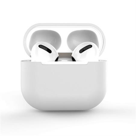 PUDEŁKO SILIKONOWE MIĘKKIE AIRPODS 3 białe CASE C 
81660
9145576230817-73146