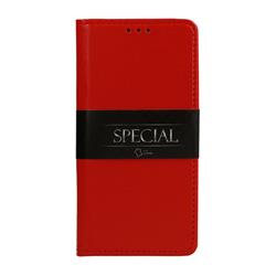 KABURA BOOK SPECIAL SKÓRA IPHONE 13 PRO MAX (6.7) czerwona-55095