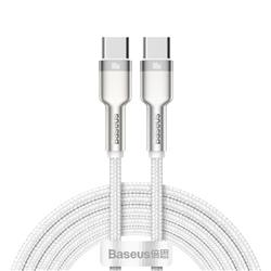 KABEL USB-C/USB-C BASEUS CAFULE METAL PD 100W 2m biały 
BRA010616
6953156202375-73883