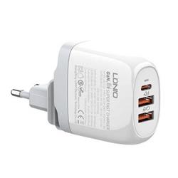 ŁADOWARKA SIECIOWA GAN LDNIO A3511Q 2x USB   USB-C 65W biała
6933138692028-74775