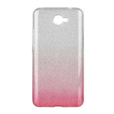 FUTERAŁ SHINING IPHONE 14 PLUS (6.7) transparent-róż-75202