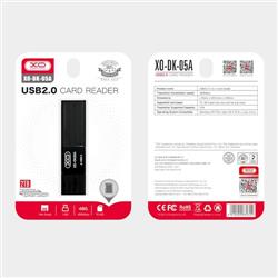 CZYTNIK KART XO 2W1 DK05A USB 2.0 czarny
GSM167693-75339
