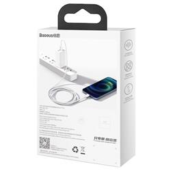 KABEL USB/LIGHTNING BASEUS SUPERIOR 2.4A 1m biały
BRA010678
6953156205413-75812