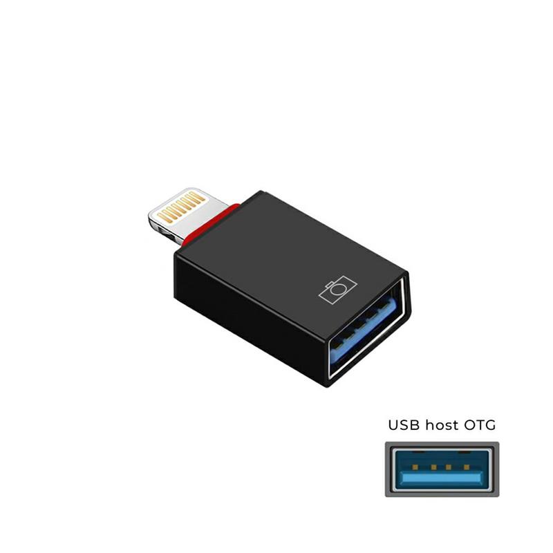 ADAPTER LIGHTNING - USB HOST czarny-76407