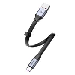 KABEL USB/USB-C BASEUS SIMPLE PŁASKI 5A 40W 23cm szary
50851
6953156293427-76791