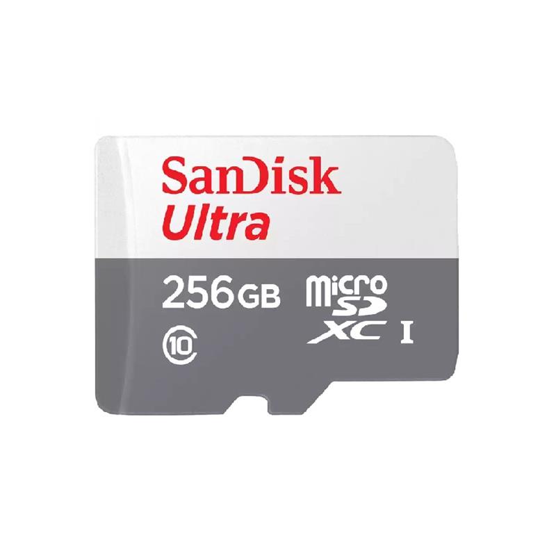 KARTA PAMIĘCI SANDISK 256GB ULTRA ANDROID MICROSDXC 100MB/s CLASS 10-78514